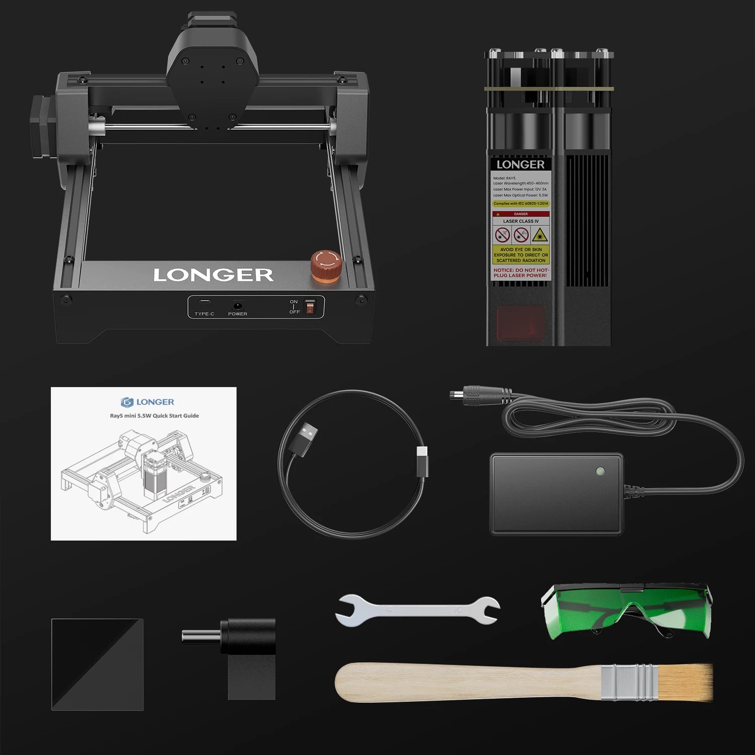 Kompaktowy grawer laserowy RAY5 Mini – precyzyjne znakowanie w małym formacie